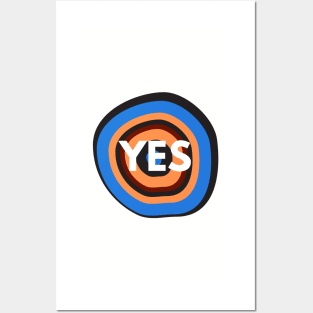 Yes to the Voice to Parliament Posters and Art